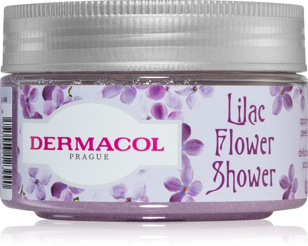 Dermacol Flower Care Lilac - Сахарный пилинг для тела, 200 г