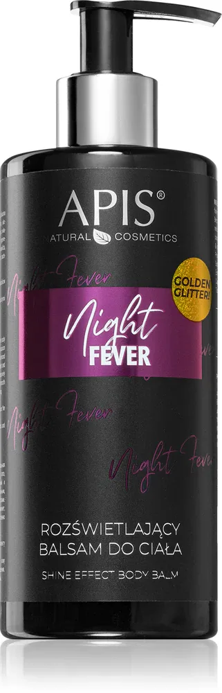 Apis Natural Cosmetics Night Fever - Роскошный крем для тела, придающий сияние, 300 мл