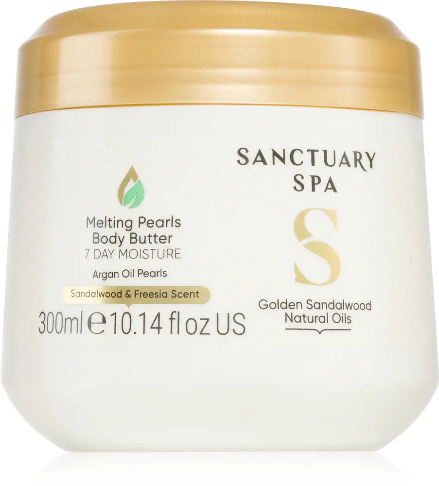 Sanctuary Spa Golden Sandalwood - Интенсивное увлажняющее масло для тела, 300 мл