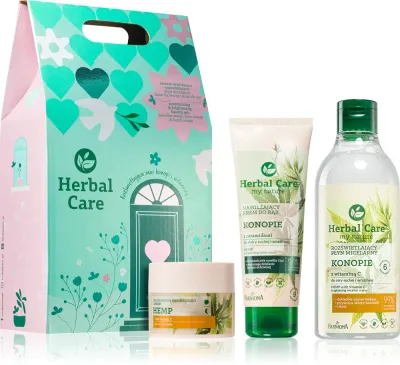 Farmona Herbal Care Hemp - Подарочный набор для лица, 3 шт