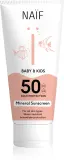 Naif Baby & Kids Mineral Sunscreen SPF 50 - Защитный крем для загара для младенцев и детей — фото 1
