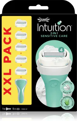 Wilkinson Sword Intuition Sensitive - Бритва + запасные головки 5 шт