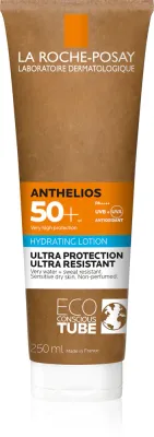 La Roche-Posay Anthelios Eco Tube - Увлажняющее молочко для загара SPF 50+