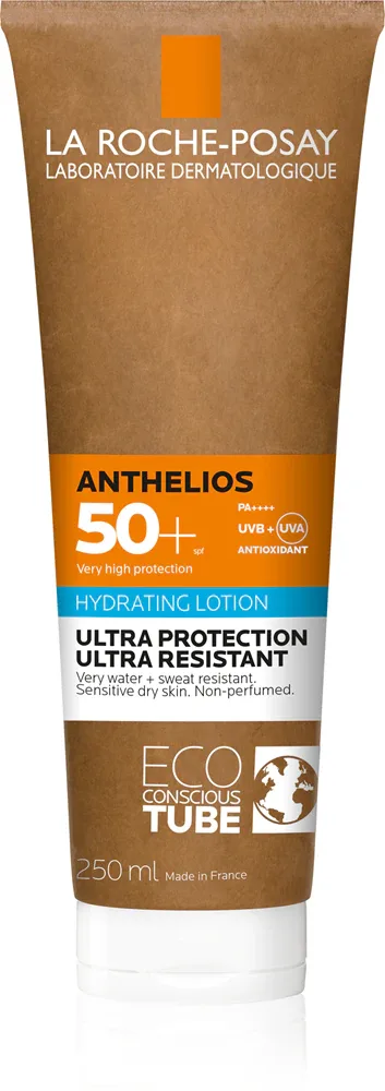 La Roche-Posay Anthelios Eco Tube - Увлажняющее молочко для загара SPF 50+