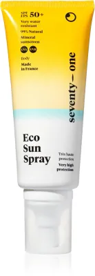 SeventyOne Eco Sun Spray SPF50+ - Солнцезащитный спрей с высокой защитой от УФ-лучей SPF 50+, 100 мл