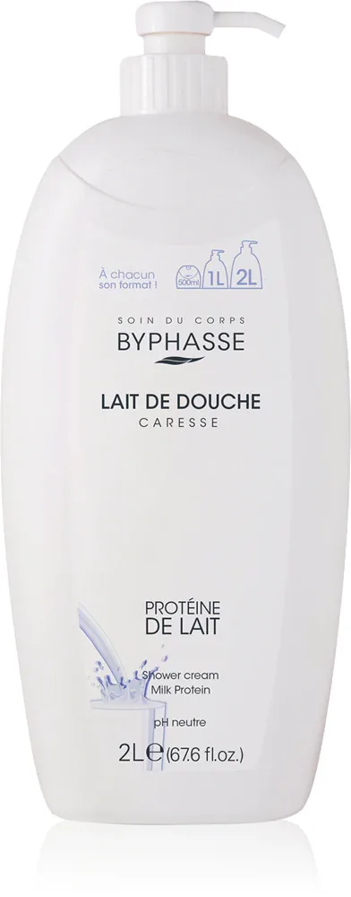 BYPHASSE Milk Protein - Крем для душа, 2000 мл