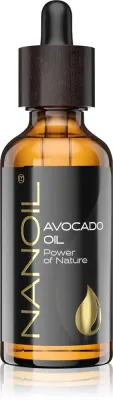Nanoil Avocado Oil - Масло авокадо для лица, тела и волос, 50 мл