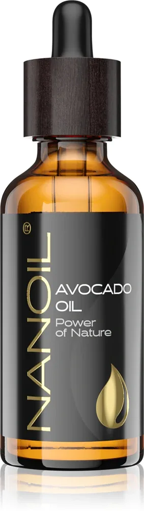 Nanoil Avocado Oil - Масло авокадо для лица, тела и волос, 50 мл