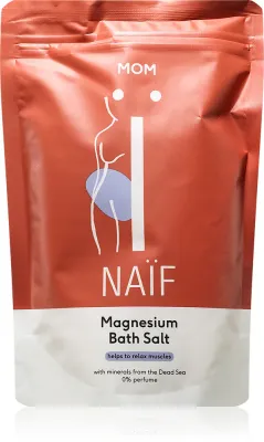 Naif Mom - Морская соль для ванны с успокаивающим действием, 500 г