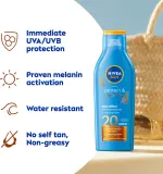 NIVEA SUN Protect & Bronze - Интенсивное молочко для загара SPF 20, 200 мл — фото 2