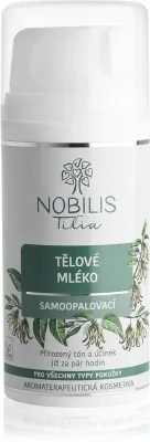 Nobilis Tilia Body & Face - Молочко для автозагара, 100 мл