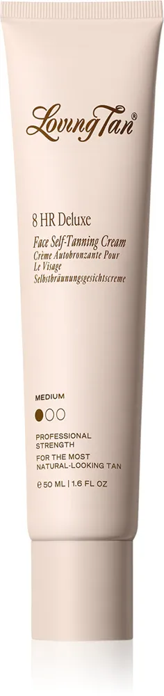 Loving Tan Deluxe Face Tan - Самозагар для лица, 50 мл, оттенок Medium