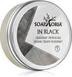 Soaphoria In Black Organic Creamy Deodorant - Органический кремовый дезодорант для мужчин, 50 мл — фото 1