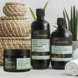 Baylis & Harding Goodness Oud, Cedar & Amber - Соляной скраб для тела, 450 г — фото 3