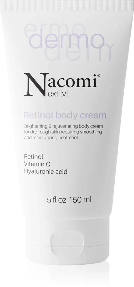 Nacomi Next Level Dermo - Крем омолаживающий для тела, 150 мл