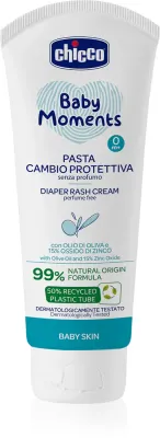Chicco Protective Diaper Cream - Крем для ежедневного ухода за попой для детейс рождения, 100 мл