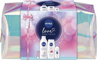 NIVEA Rose Touch - Подарочный набор питательной и увлажняющей косметики для лица