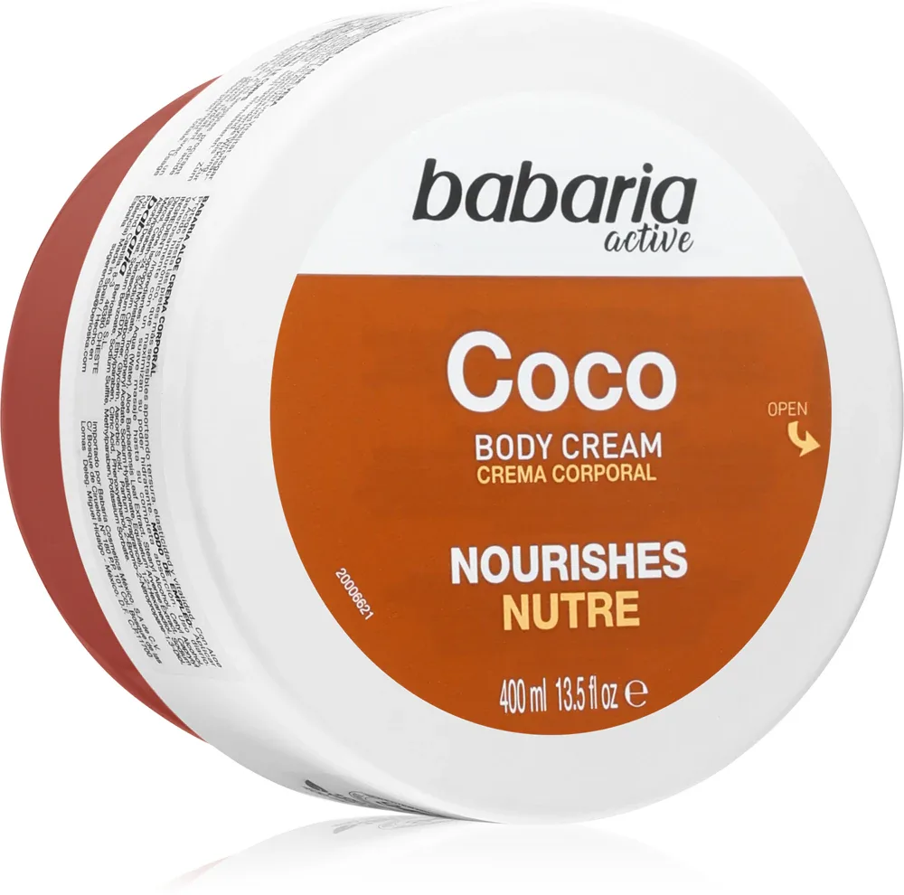 Babaria Coconut - Крем для тела для очень сухой кожи, 400 мл