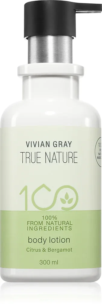 Vivian Gray True Nature Citrus & Bergamot - Питательное молочко для тела, 300 мл
