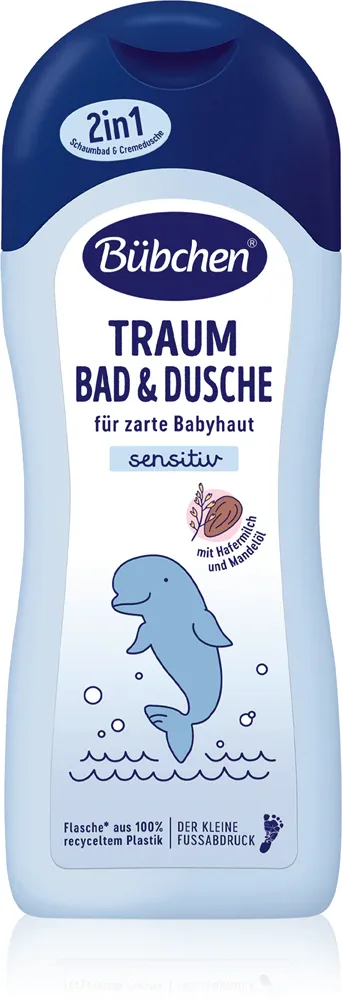 Bübchen Sensitive Good Night Bath - Нежный крем для спокойного сна для детейс рождения, 500 мл