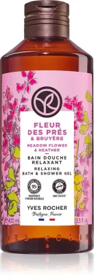 Yves Rocher Bain de Nature - Расслабляющий гель для душа Meadow Flower & Heather, 400 мл