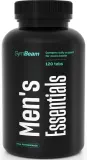 Мультивитамины для мужчин в таблетках GymBeam Men's Essentials 27 компонентов, с адаптогенами и ферментами, 120 таблеток — фото 1