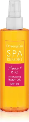 Dr Irena Eris SPA Resort Vibrant Rio - Увлажняющее масло для загара для ухода за кожей SPF 50, 200 мл
