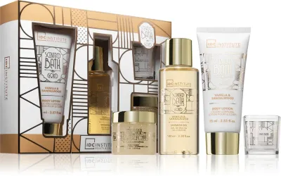 IDC Institute Scented Bath Gold Perfect Bath - Подарочный набор для женщин