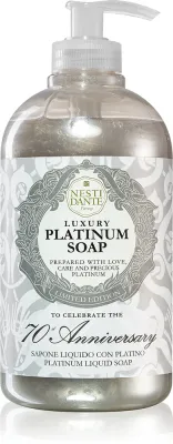Nesti Dante Luxury Platinum - Жидкое мыло для рук с дозатором, 500 мл