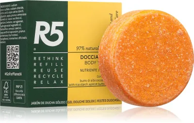 R5 Nourishing - Гель для душа в кубике, 70 г