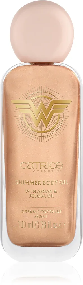 Catrice Wonder Woman - Блестящее масло для тела, 100 мл, оттенок 010 Goddess