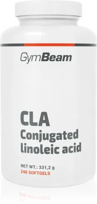 Конъюгированная линолевая кислота GymBeam CLA в капсулах, без вкуса, 240 капс