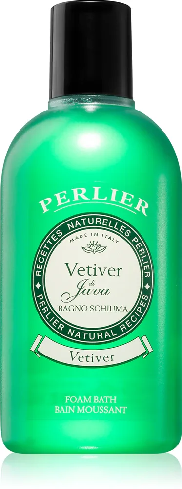 Пена для ванны Perlier Vetiver с ароматом ветивера, увлажняющая, 500 мл