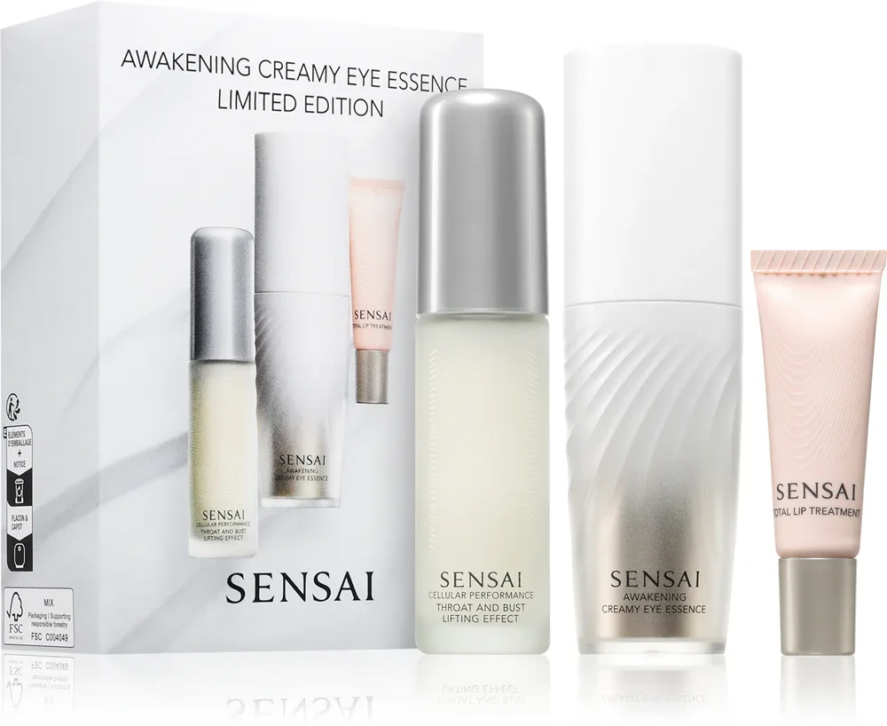 Sensai Limited Edition - Инновационный увлажняющий набор для глаз, 3 шт