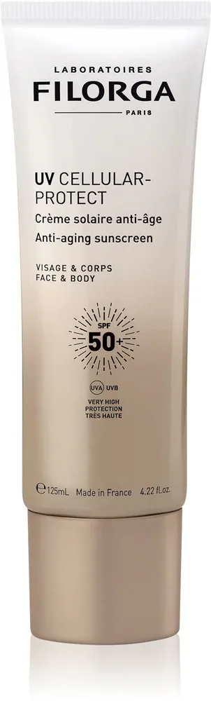FILORGA UV CELLULAR-PROTECT FACE & BODY - Солнцезащитный крем для лица и тела SPF 50+, 125 мл