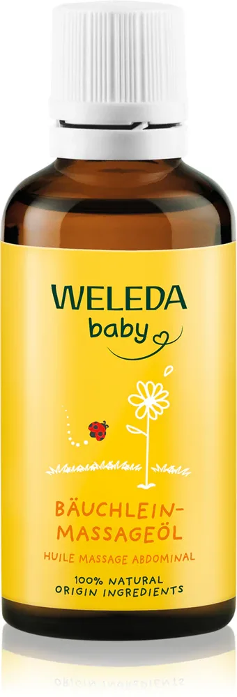 Weleda Baby - Масло для массажа животика младенца, 50 мл