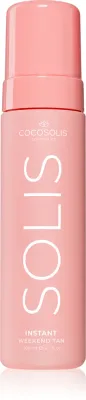 COCOSOLIS SOLIS Instant Weekend Tan - Быстро загорающая пена для тела, 200 мл