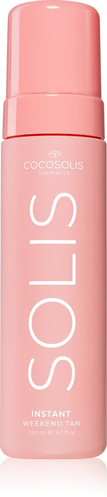 COCOSOLIS SOLIS Instant Weekend Tan - Быстро загорающая пена для тела, 200 мл