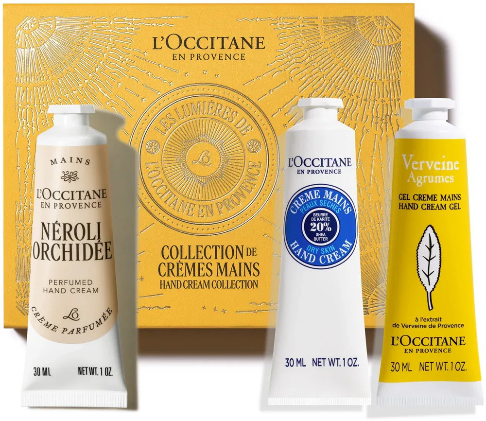 L’Occitane Hand Cream Trio - Набор подарочный для лица