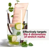 Clarins Body Partner Stretch Mark Expert - Смягчающий крем для тела, уменьшающий существующие растяжки и предотвращающий появление новых, 175 мл — фото 5