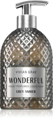 Vivian Gray Wonderful Grey Amber - Роскошное жидкое мыло для рук парфюмированный, 500 мл
