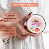 Soaphoria Tropicana Organic Creamy Deodorant - Органический крем-дезодорант, 50 мл — фото 3