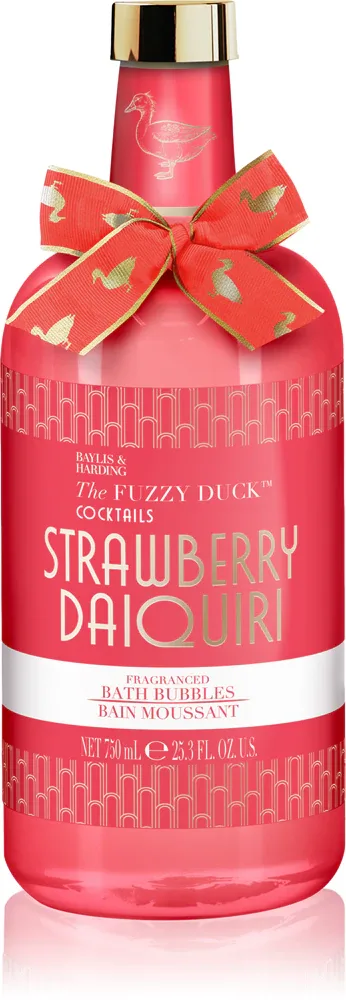 Baylis & Harding The Fuzzy Duck Cotswold Cocktails - Набор косметики для лица - набор для ванны в подарочном исполнении с ароматом клубничного дайкири аромат Strawberry Daiquiri, 750 мл