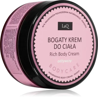 LaQ Kitten Peony - Питательный крем для тела, 200 мл