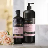 Baylis & Harding Goodness Rose & Geranium - Гель для душа, 1000 мл — фото 2