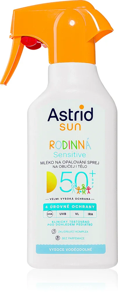 Astrid Sun - Молочко для загара для всех типов кожи, 270 мл