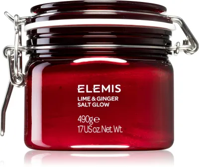 Elemis Body Exotics Lime and Ginger Salt Glow - Пилинг для тела, стимулирующий, 490 г