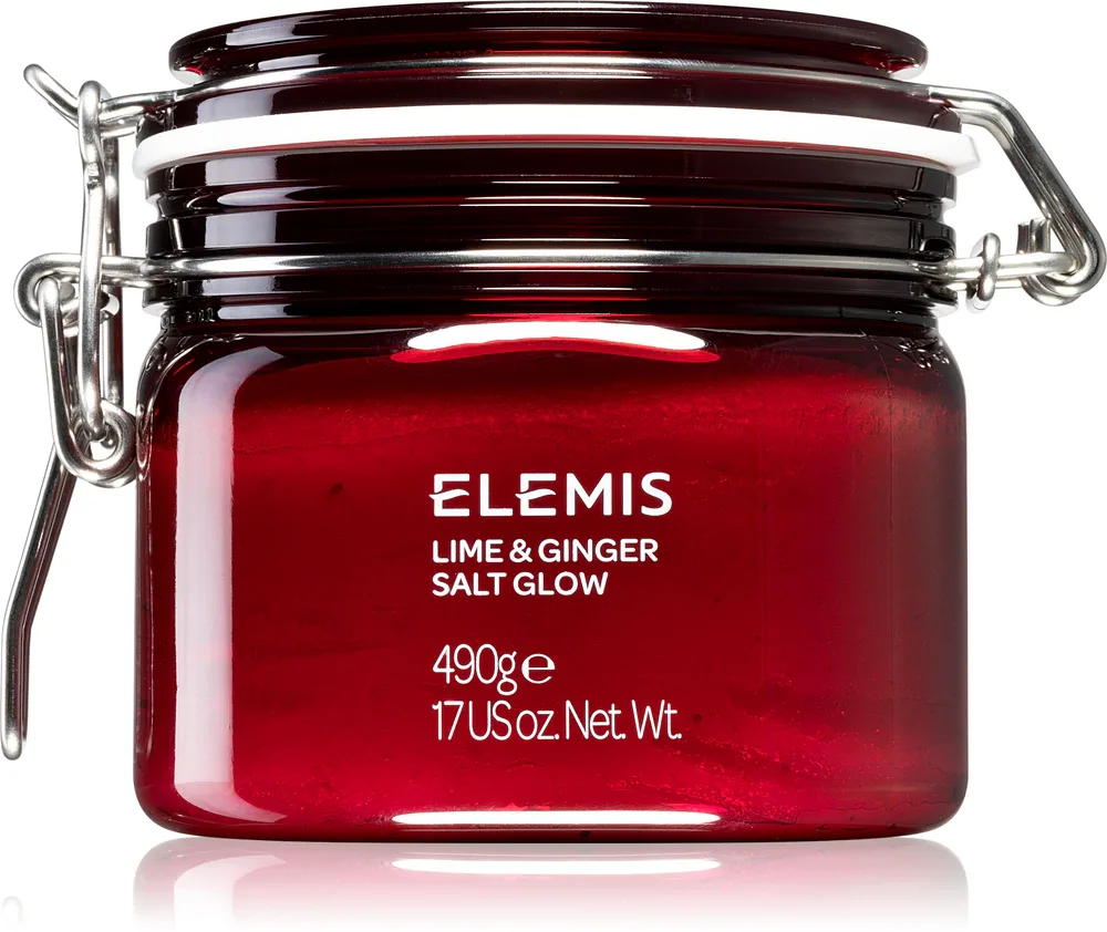 Elemis Body Exotics Lime and Ginger Salt Glow - Пилинг для тела, стимулирующий, 490 г