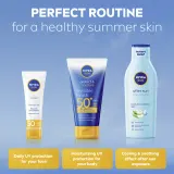 NIVEA SUN Protect & Moisture - Увлажняющее молочко для загара с гиалуроновой кислотой SPF 50+, 150 мл — фото 7