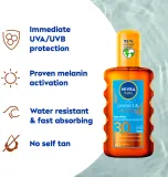 NIVEA SUN Protect & Bronze - Сухое масло для загара SPF 30, 200 мл — фото 2